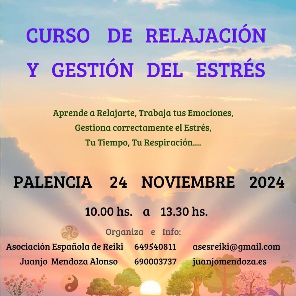 Curso gestión y gestión del estrés Buscando el centro